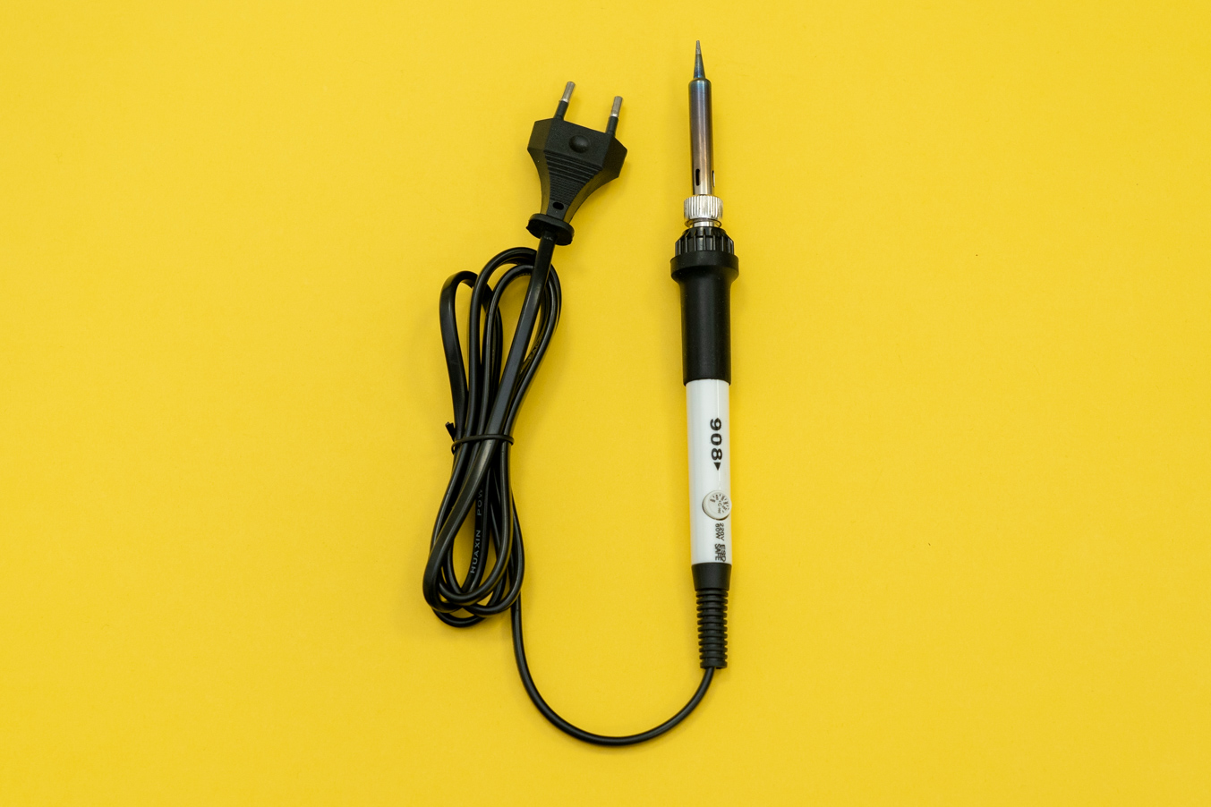 The soldering iron from the Tools pack